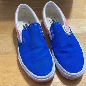 Vans retro court slip on